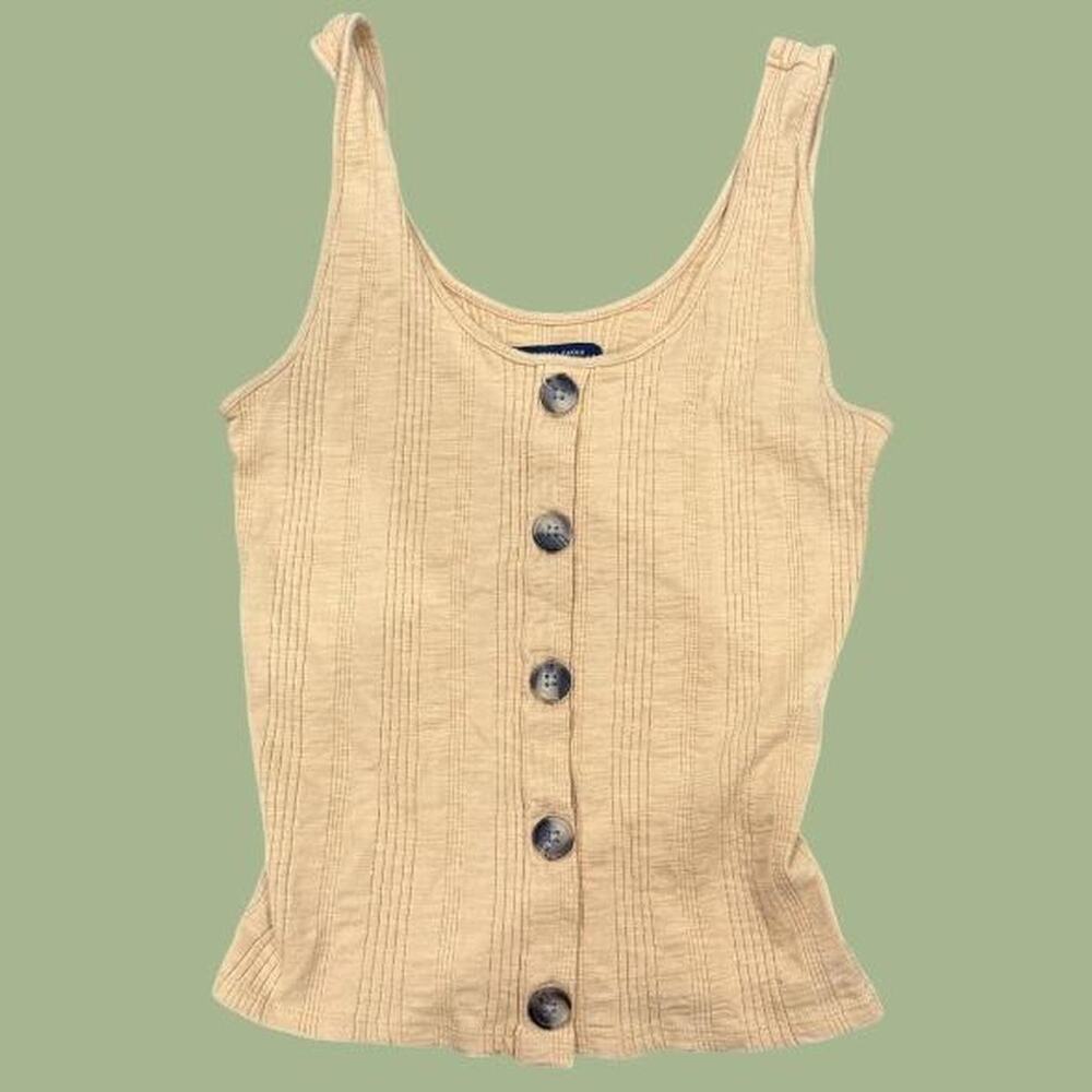 American eagle yellow tank top